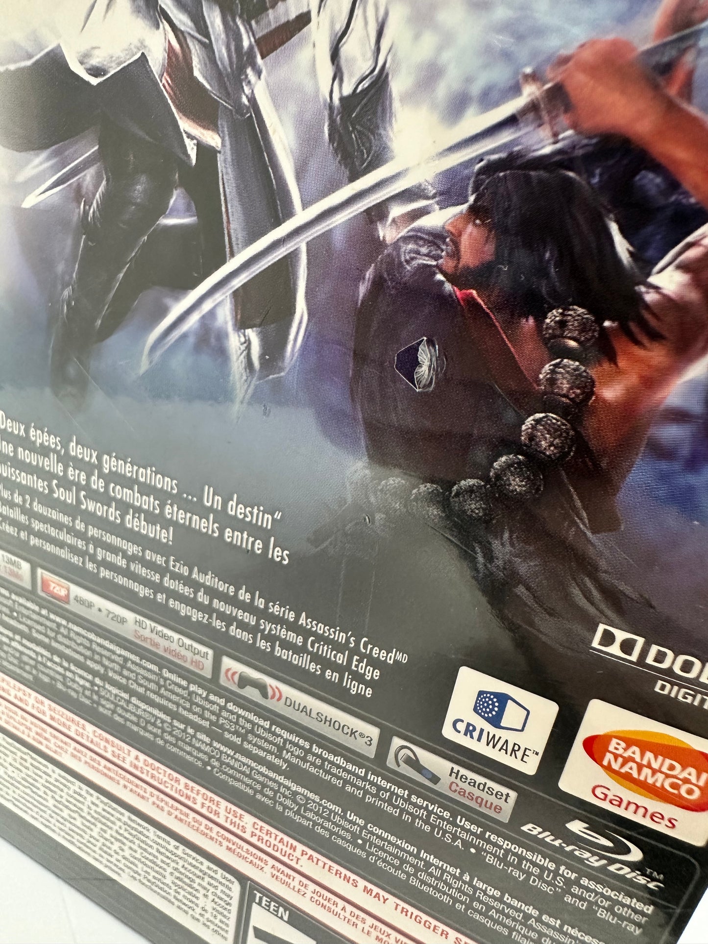 Soul Calibur V -- Collector's Edition (Sony PlayStation 3, 2012) PS3