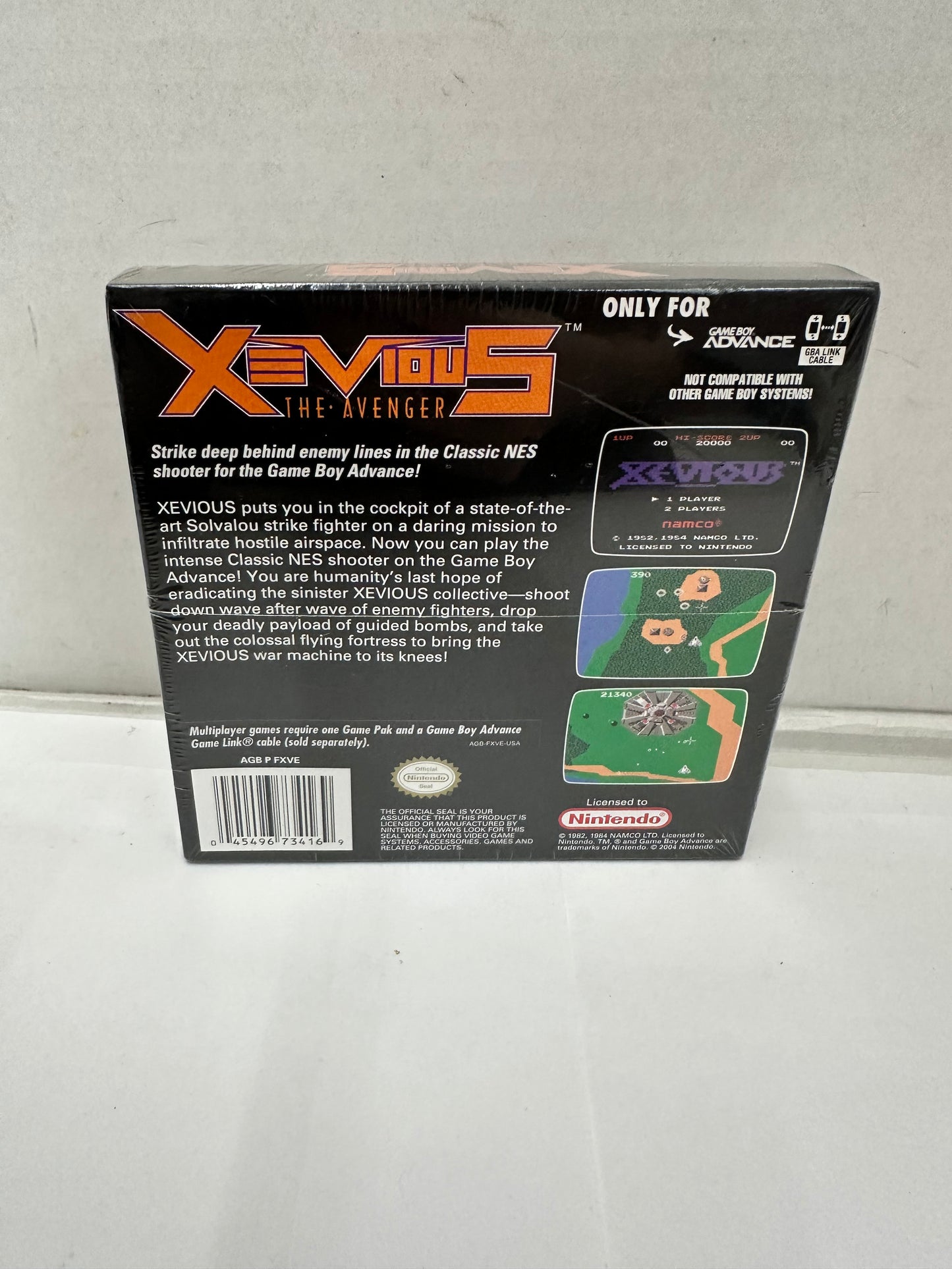 Xevious Classic NES Series (Nintendo Game Boy Advance, 2004)
