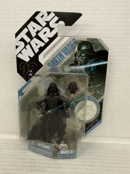 Darth Vader #28 Star Wars Concept Ralph McQuarrie Signature Series With Coin