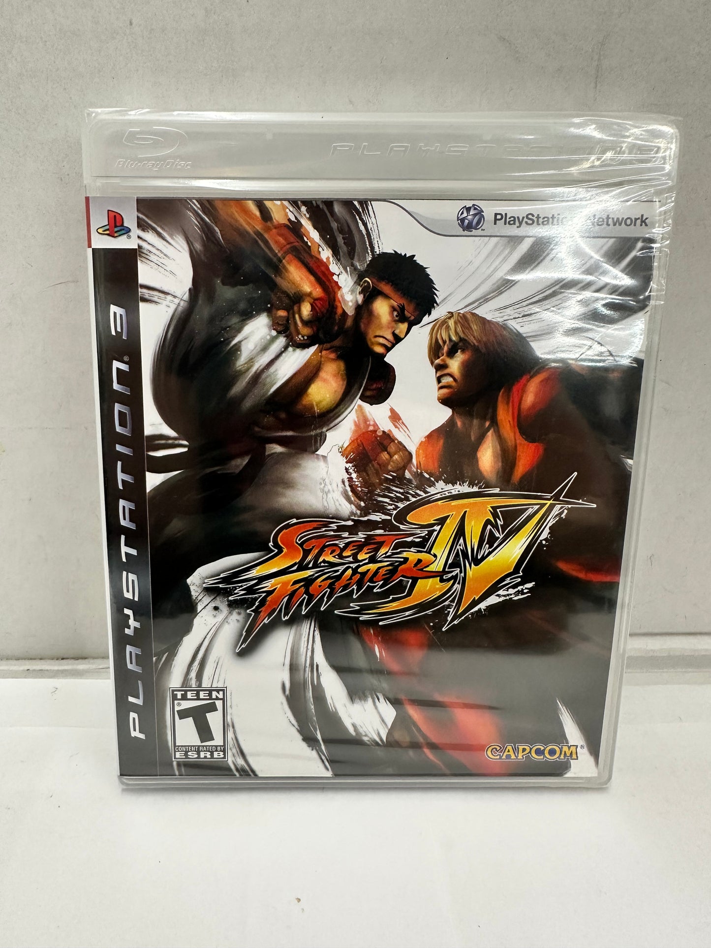 Street Fighter IV 2009 PS3 PlayStation 3 BLACK LABEL SEALED NEW