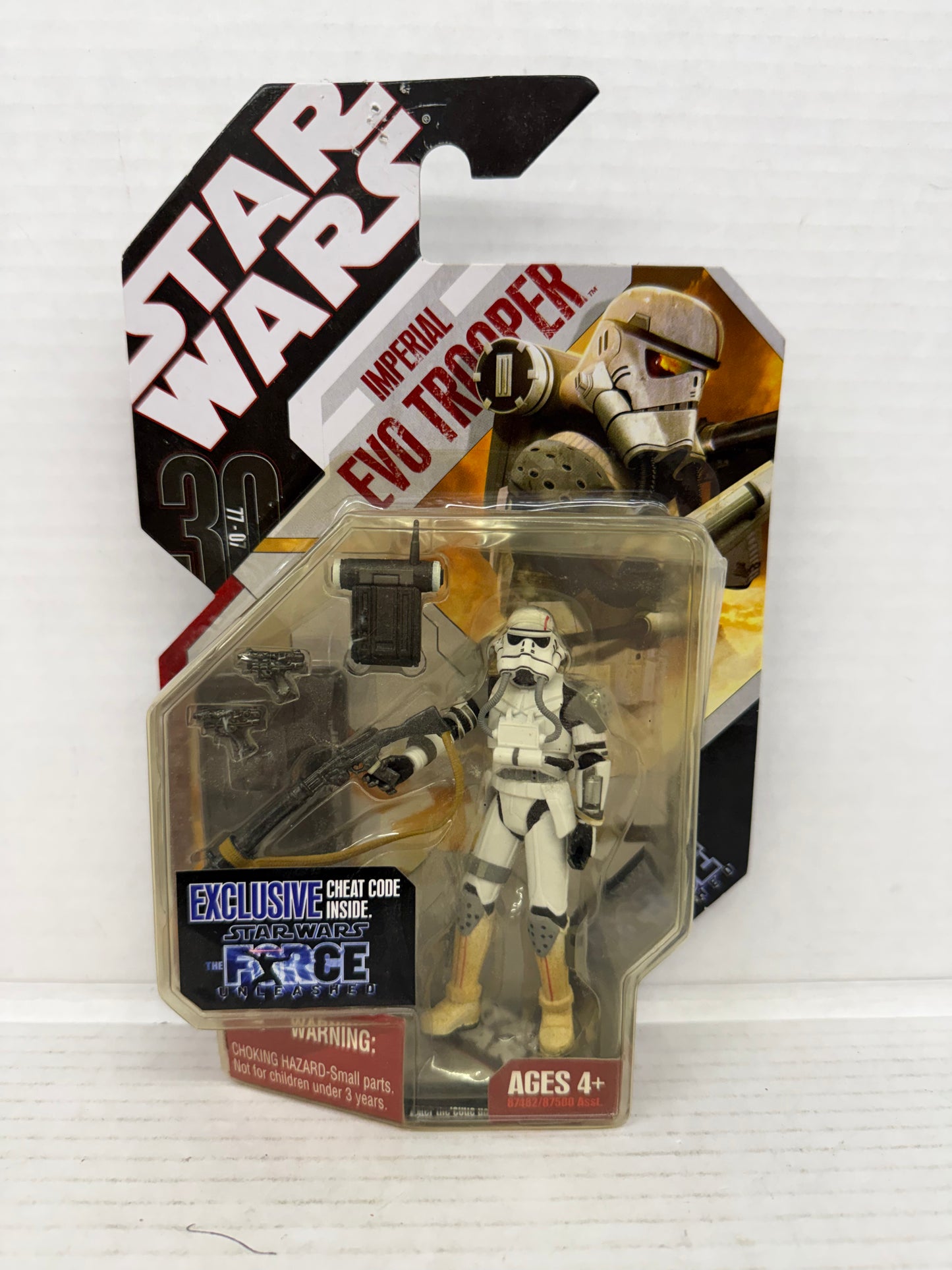 Star Wars Imperial EVO Trooper Action Figure #09 New Sealed Hasbro 30th