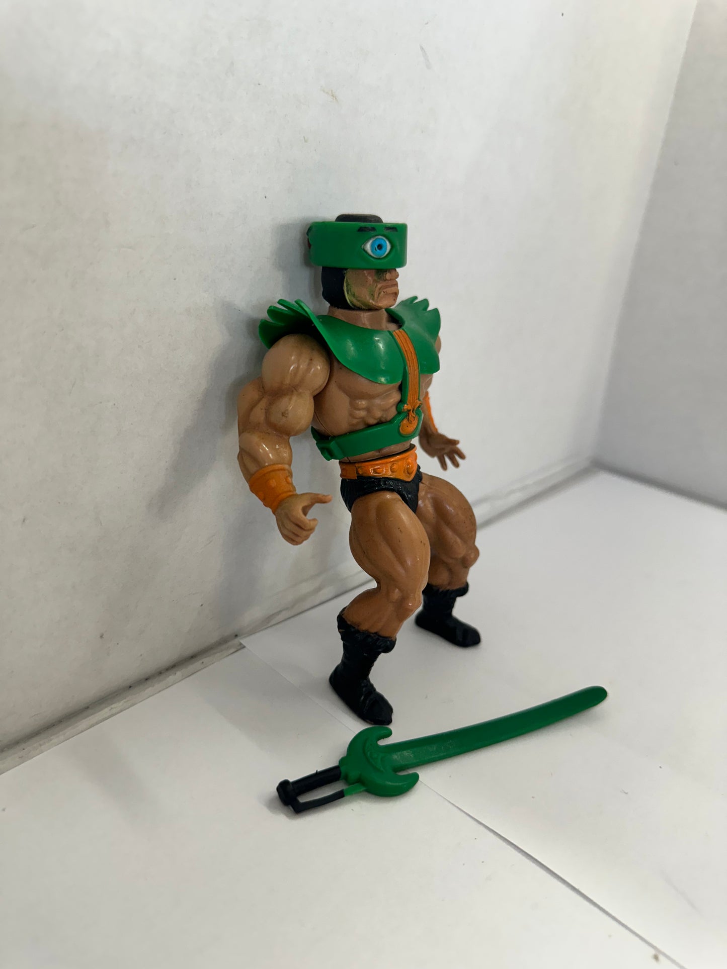 Vintage MOTU Tri-Klops Malaysia Origin Masters Of The Universe Loose Complete #6