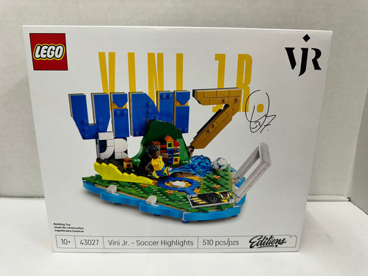 Lego Editions Vini Jr Soccer Highlights Set 43027 New Sealed