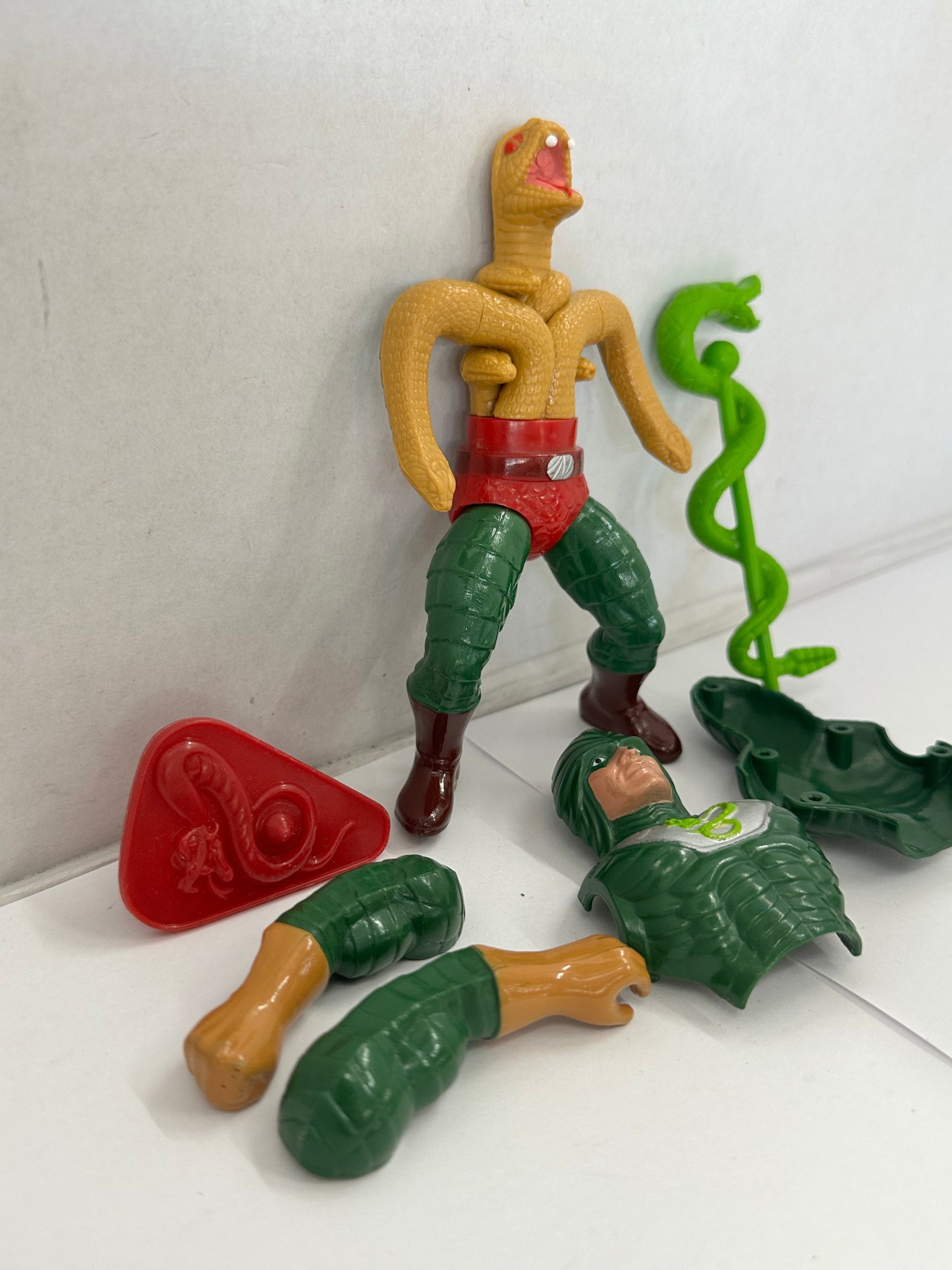 King Hiss Complete He-Man Masters of the Universe MOTU 1986 Mattel Vintage #1