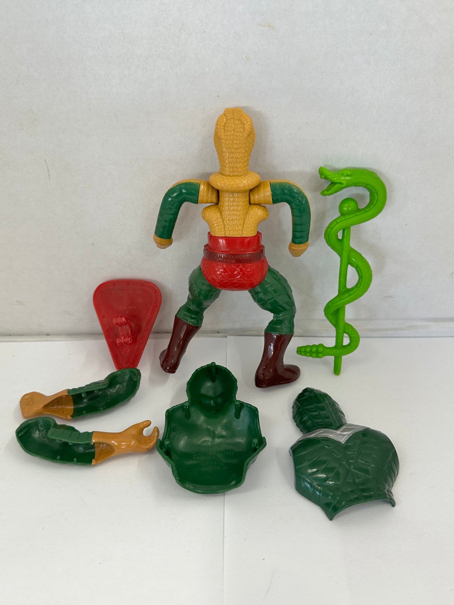 King Hiss Complete He-Man Masters of the Universe MOTU 1986 Mattel Vintage #1