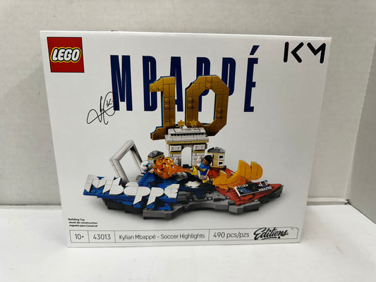 LEGO Editions Kylian Mbappe Soccer Highlights 43013 Building Set 490 Pcs NEW