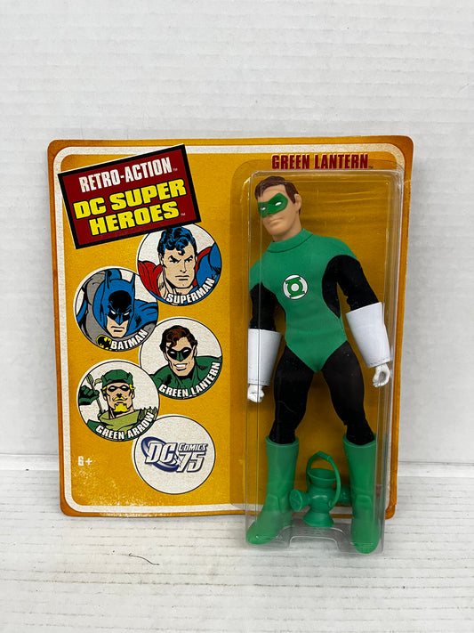 DC Comics 75 Super Heroes 2009 Green Lantern Retro Action 8" Figure NIB
