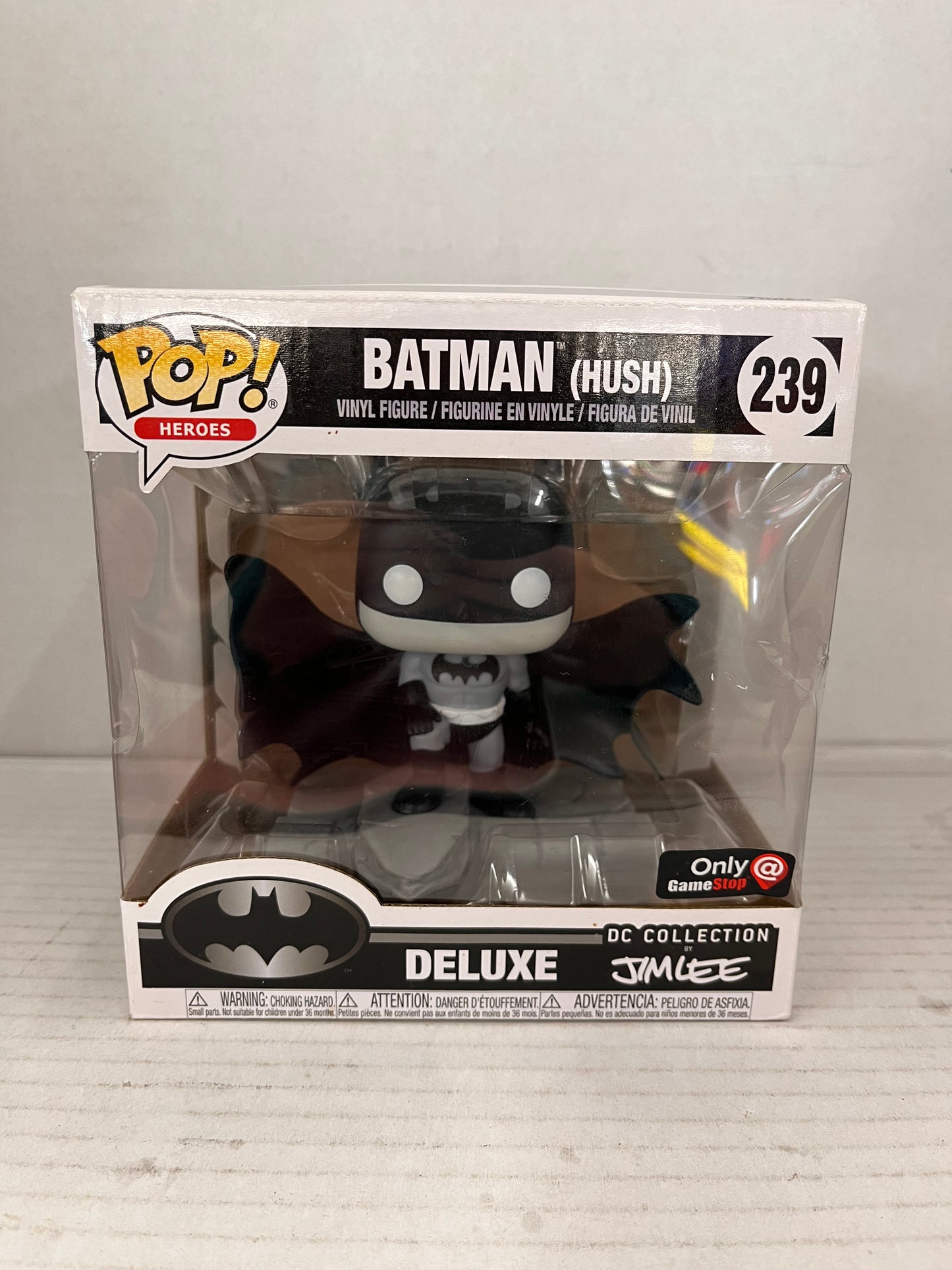 Funko Pop! Heroes: DC Universe - Batman (Hush) - Some Box Damage