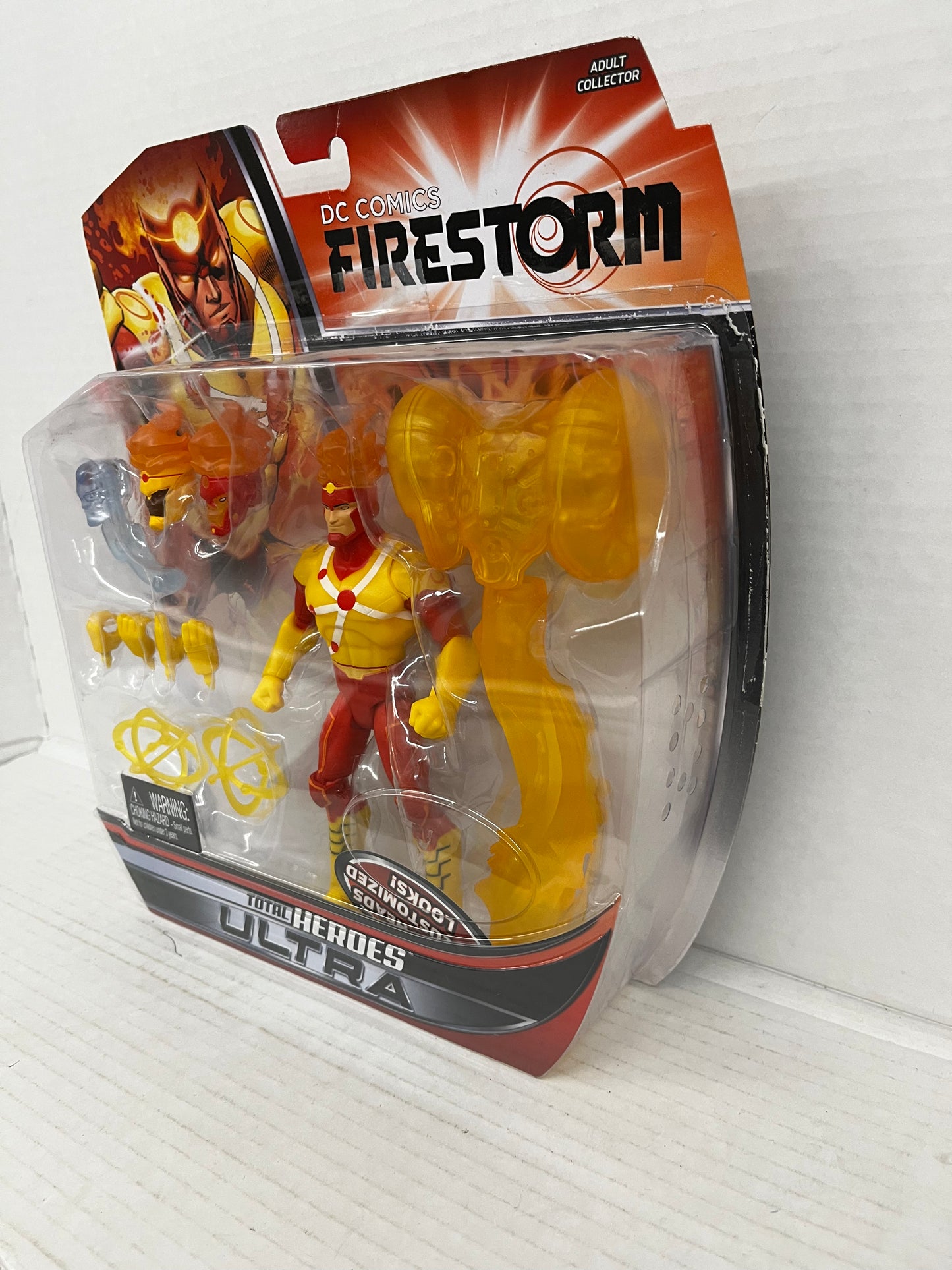 Firestorm DC Comics Total Heros Ultra Adult Collector Action Figure New Mattel