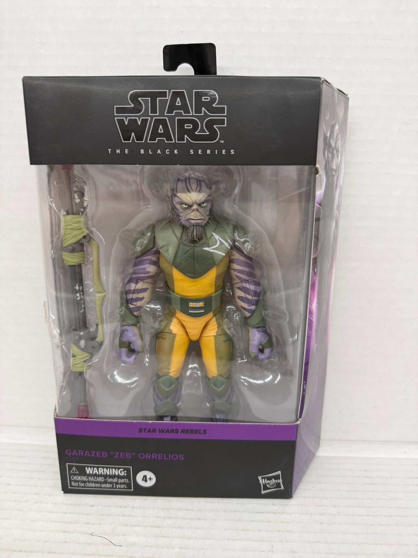 Star Wars The Black Series Star Wars Rebels Garazeb Zeb Orrelios E5213 New