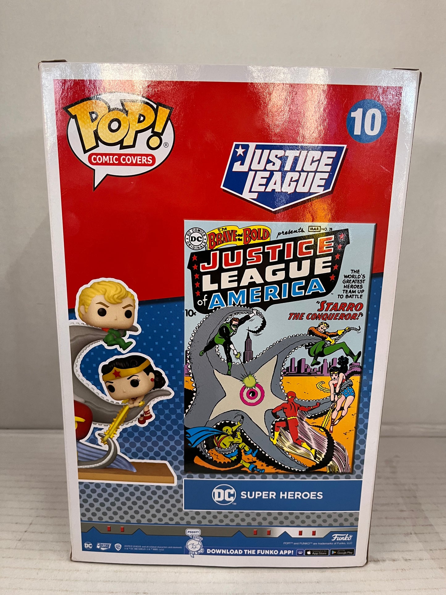 Funko Pop! Comic Covers DC Justice League The Brave & The Bold #10