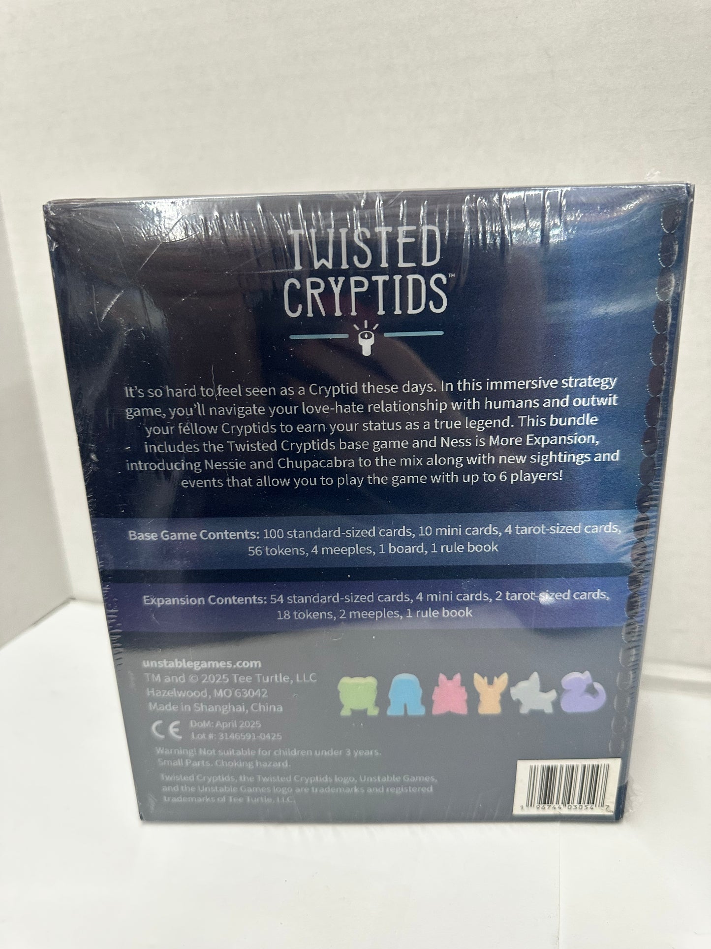 Unstable Games Twisted Cryptids Base Game + Ness Is More Barnes & Noble Bundle