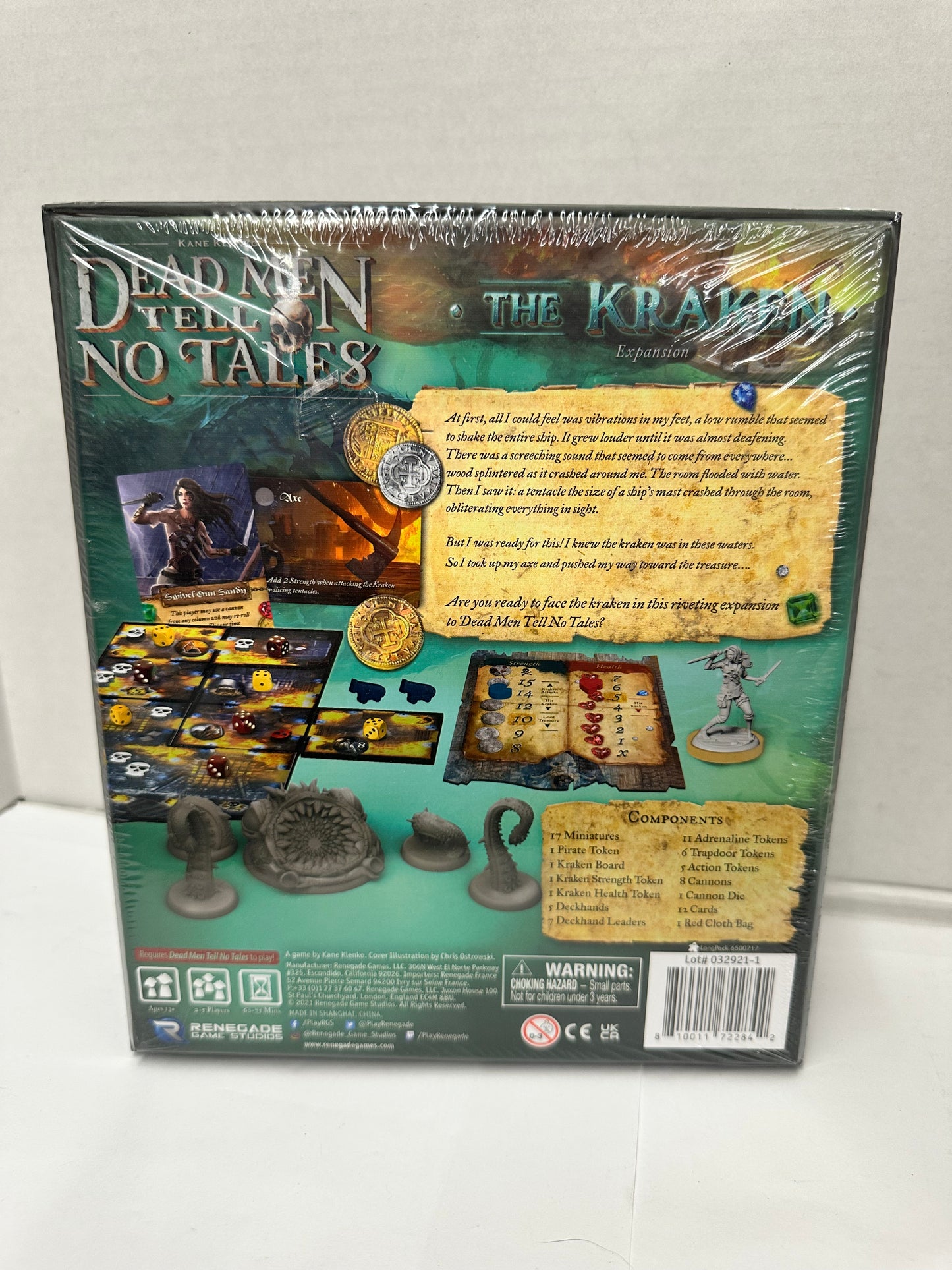 Renegade Games Studios Dead Men Tell No Tales: The Kraken Expansion