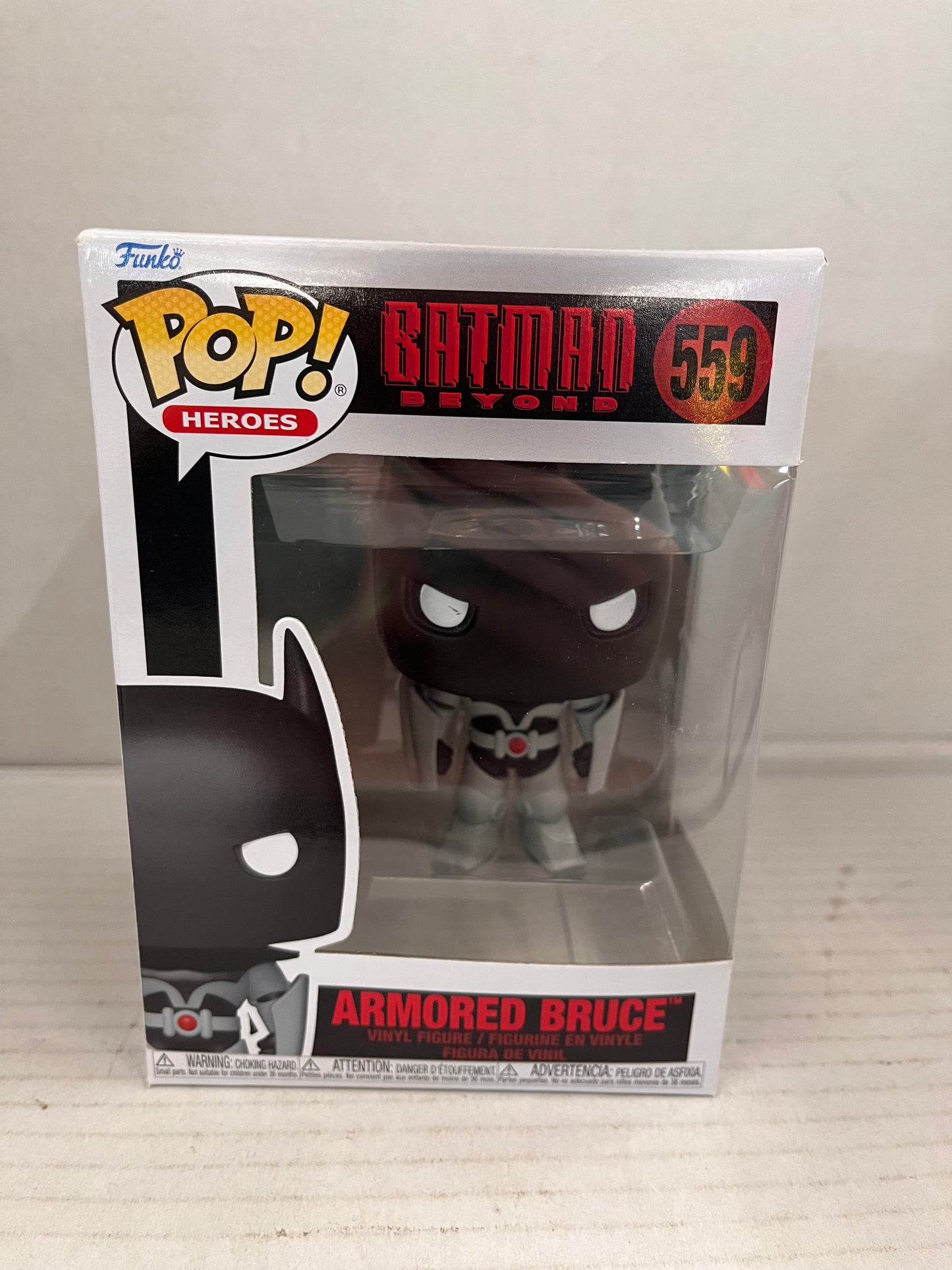 Funko Pop! DC Super Heroes Batman Beyond Armored Bruce #559
