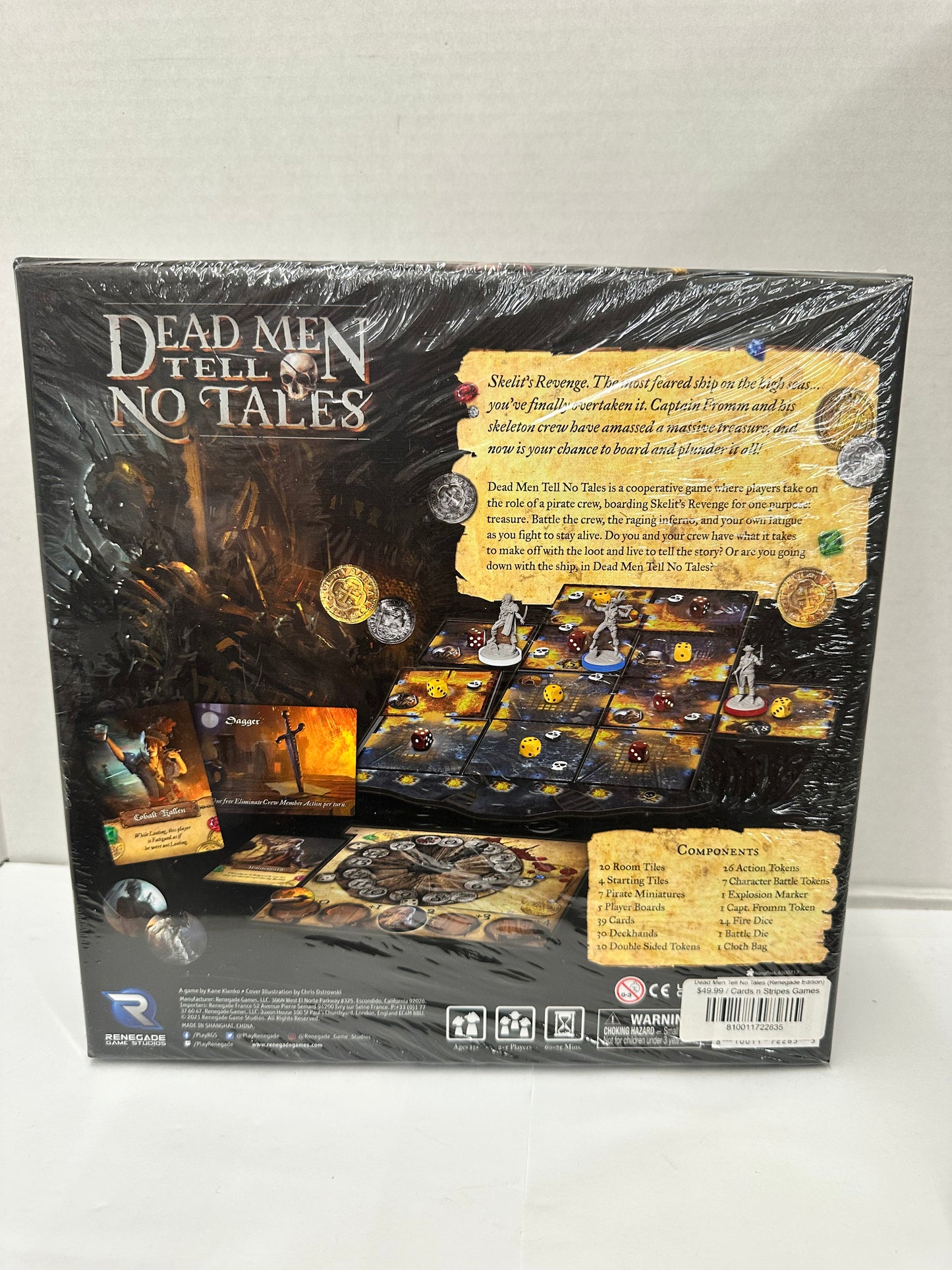 Dead Men Tell No Tales, Renegade Game Studios Board Game Factory Sealed