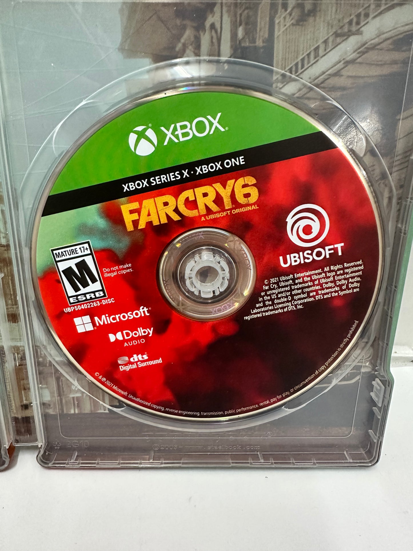 Far Cry 6 Ultimate Edition Steelbook Xbox Series x/One