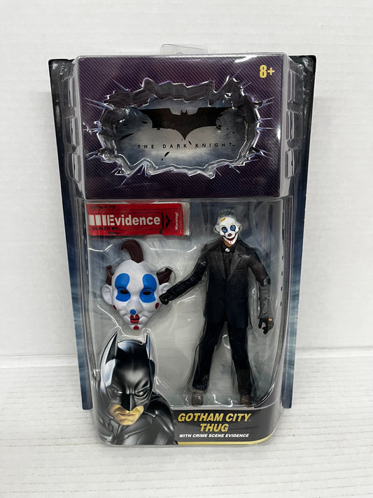 Mattel GOTHAM CITY THUG 6" Figure with CRIME SCENE EVIDENCE Dark Knight