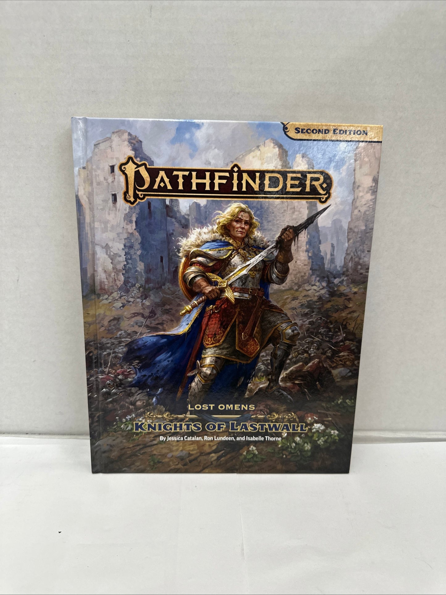 Pathfinder 2nd Edition LOST OMENS: KNIGHTS OF LASTWALL Hardcover Book