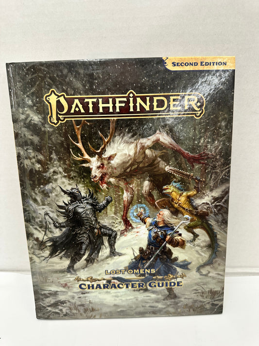 Pathfinder 2nd Edition Lost Omens Character Guide RPG Book Paizo Hardcover