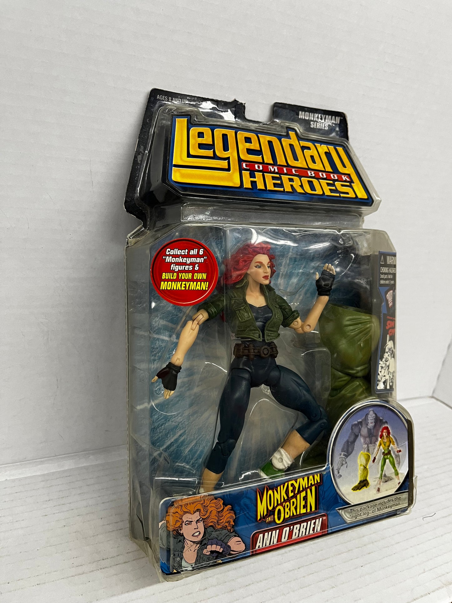 Ann O'Brien Variant Monkeyman BAF Legendary Comic Book Heroes Marvel Toys