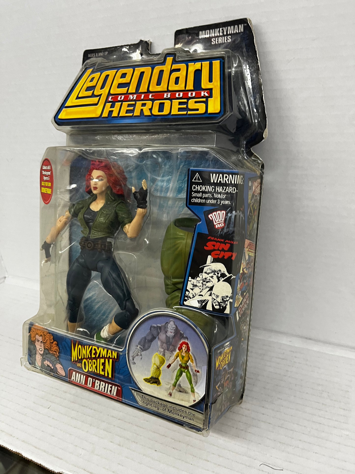 Ann O'Brien Variant Monkeyman BAF Legendary Comic Book Heroes Marvel Toys
