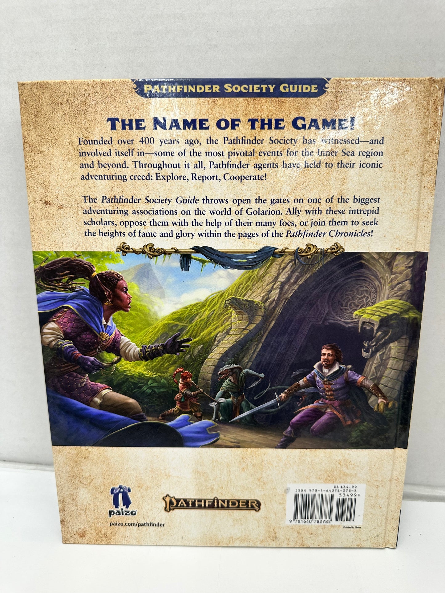 Pathfinder Second Edition Lost Omens - Pathfinder Society Guide
