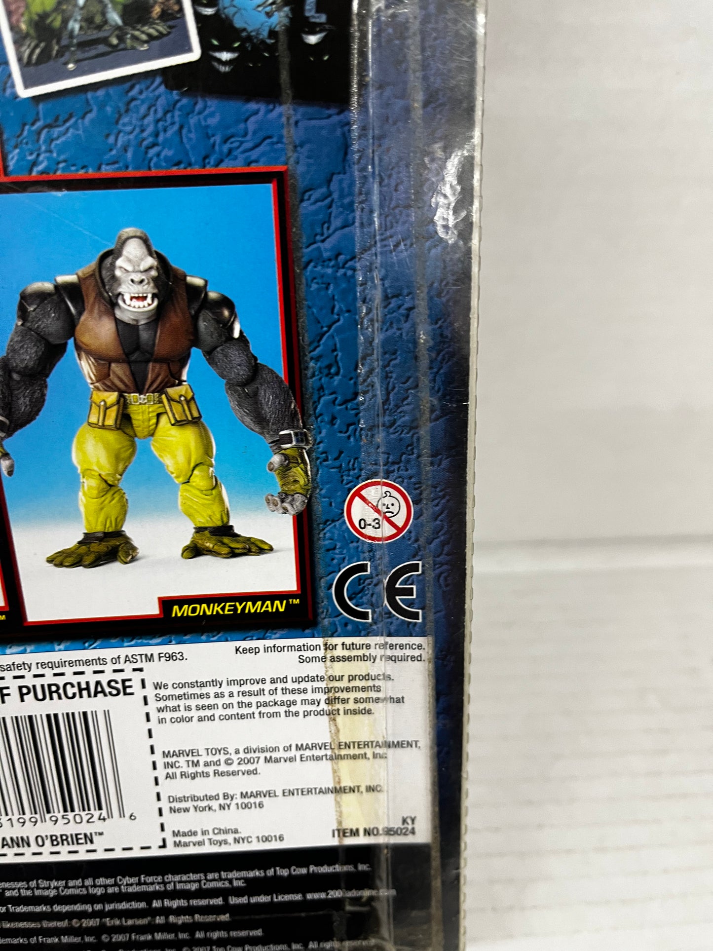 Ann O'Brien Variant Monkeyman BAF Legendary Comic Book Heroes Marvel Toys