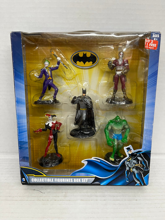 DC COMICS COLLECTIBLE BOX SET BATMAN KILLER CROC HARLEY QUINN DEADSHOT JOKER B14