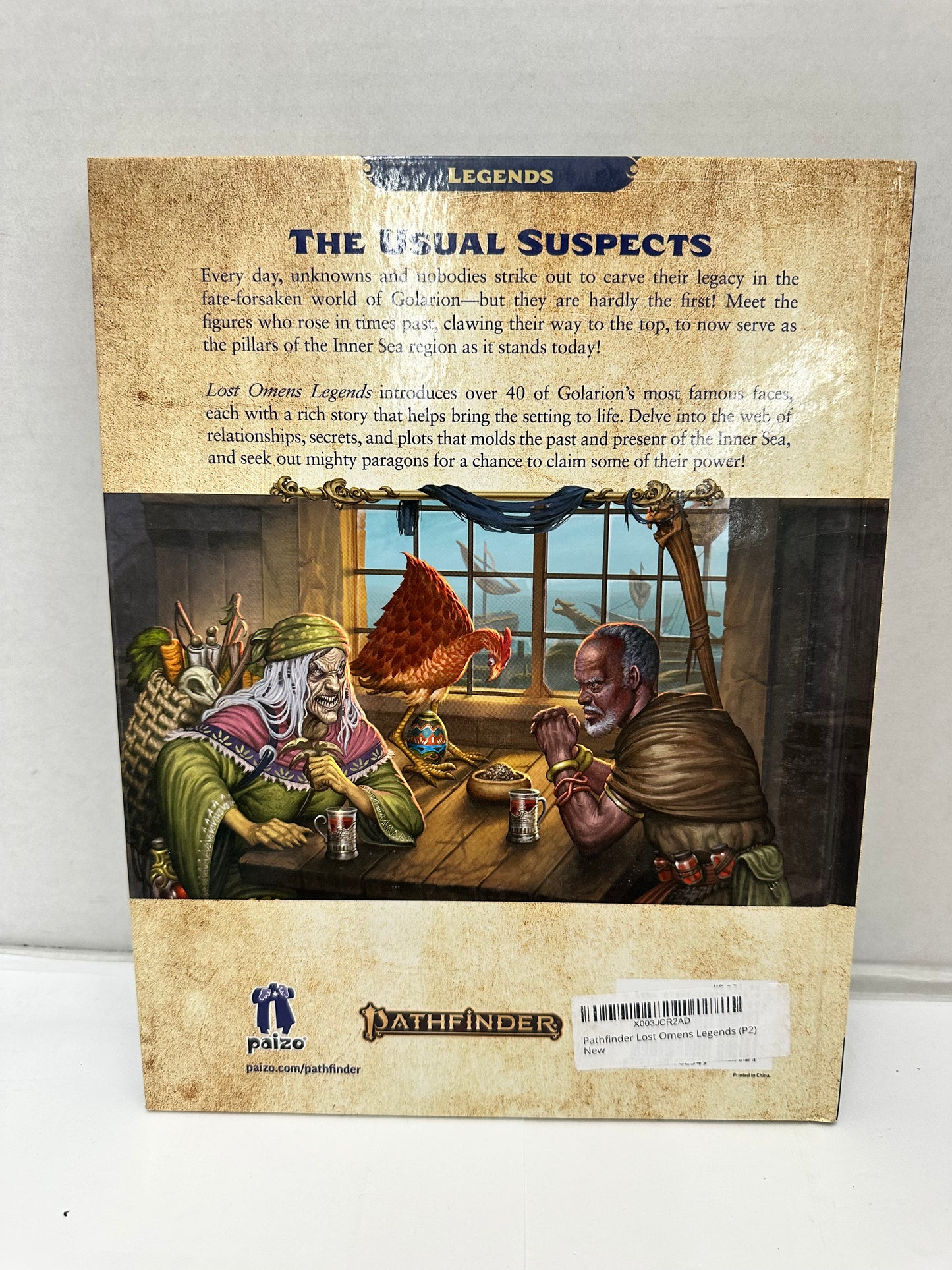 Pathfinder 2nd Edition LOST OMENS: LEGENDS Hardcover