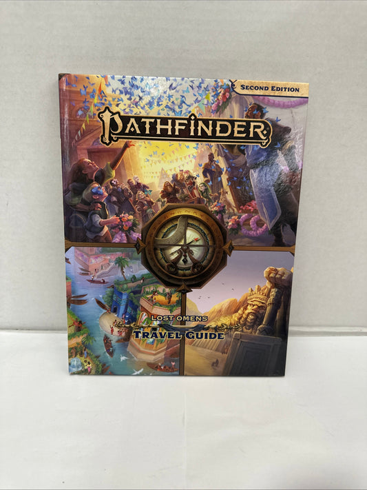 Pathfinder Second Edition Lost Omens Travel Guide Hardcover