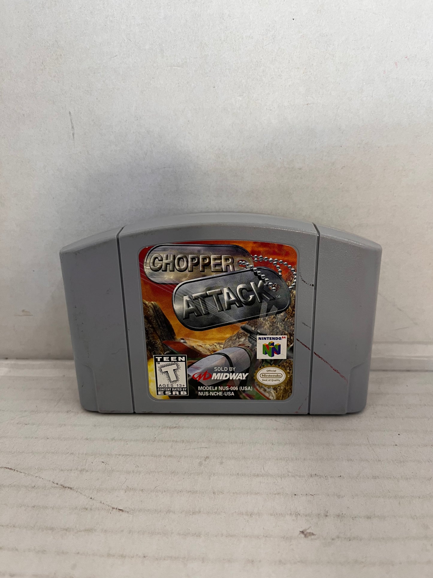 Chopper Attack (Nintendo 64, N64, 1998) Cartridge Only Untested