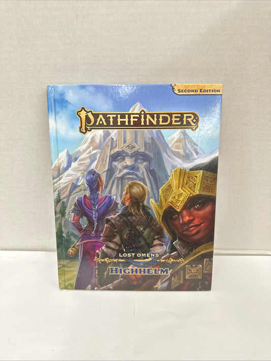 Pathfinder Lost Omens Highhelm Second Edition - Hardcover