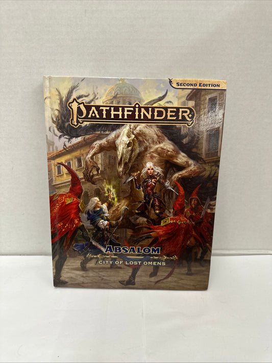 Pathfinder Absalom, City of Lost Omens Second Edition Hardcover W/ Poster