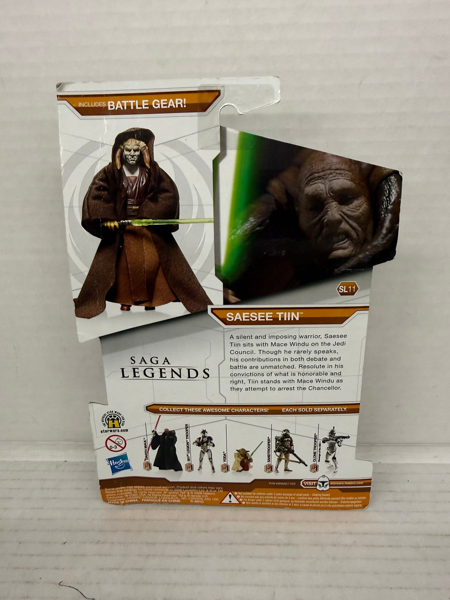 Star Wars Legacy Collection Saga Legends Saesee Tiin