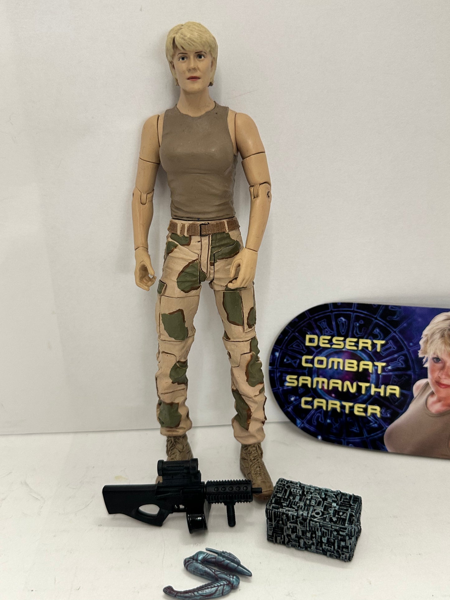 Desert Combat Samantha Carter Stargate SG1 Figure 2007 Diamond Select Loose #1