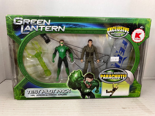 Green Lantern Action Figure Kmart Exclusive Hal & Martin Jordan Test Pilot