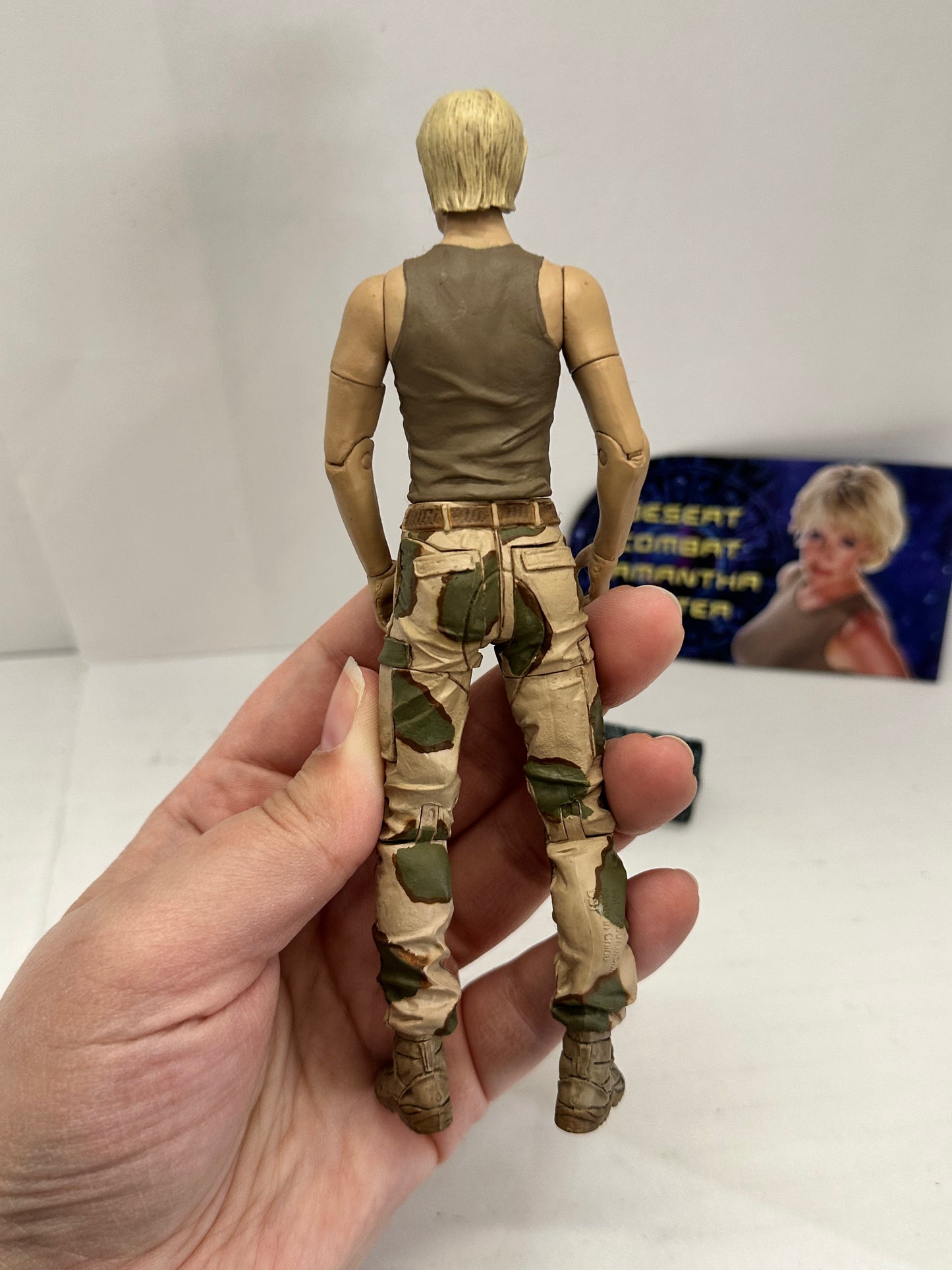 Desert Combat Samantha Carter Stargate SG1 Figure 2007 Diamond Select Loose #1