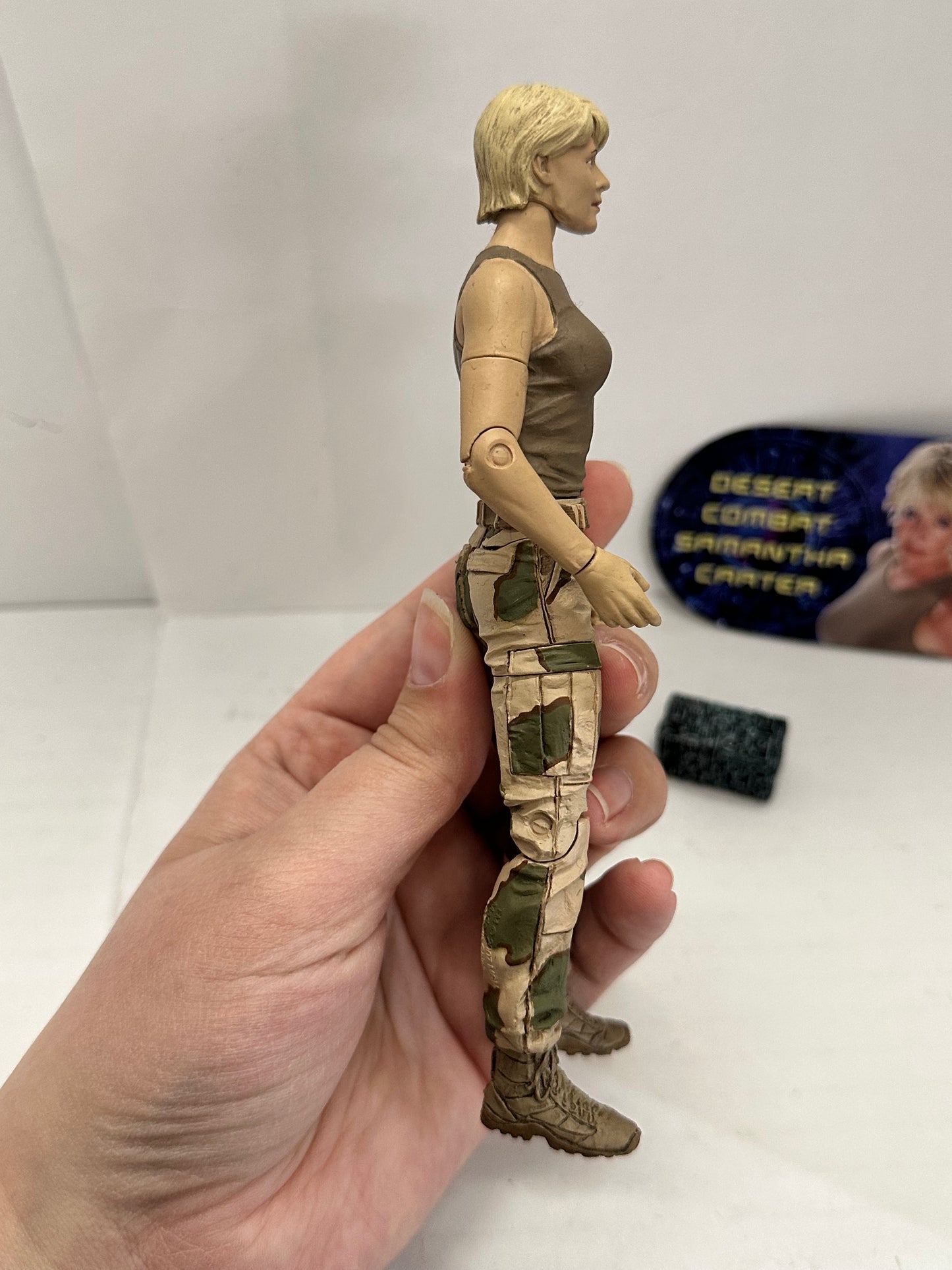 Desert Combat Samantha Carter Stargate SG1 Figure 2007 Diamond Select Loose #1