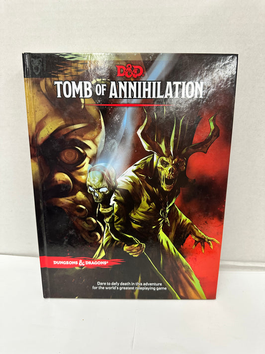 Dungeons & Dragons Tomb of Annihilation Hardcover Book W/ Poster