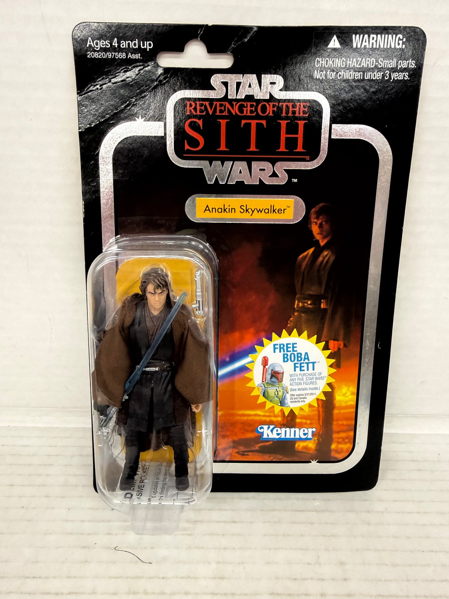 Hasbro Star Wars Anakin Skywalker Revenge of the Sith Vintage Collection Action Figure