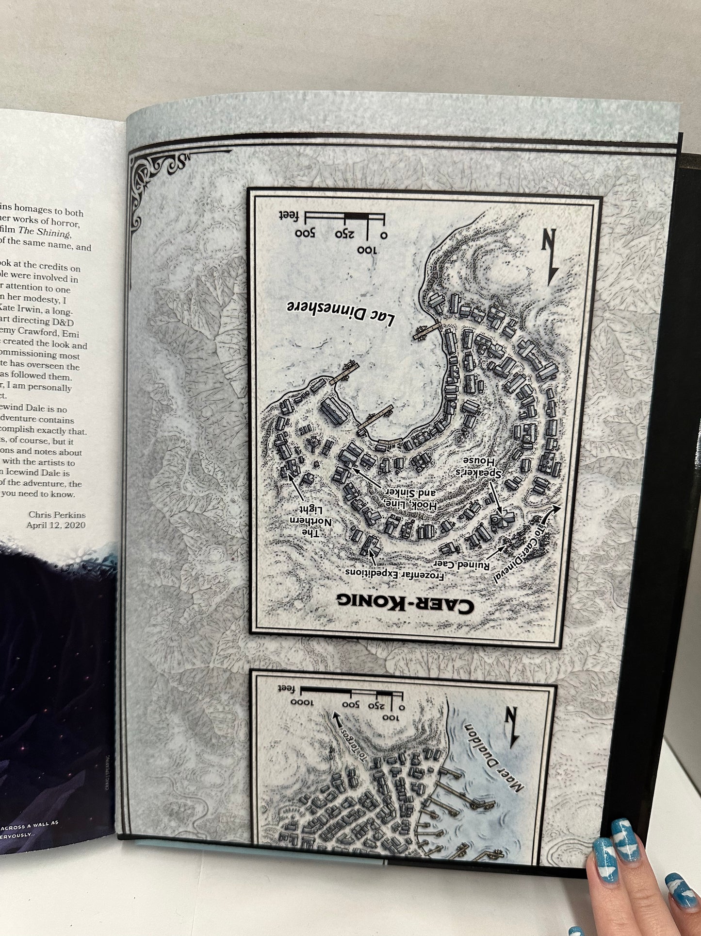 Dungeon & Dragons Icewind Dale (Rime Of The Frostmaiden) Hardcover Book W/Poster