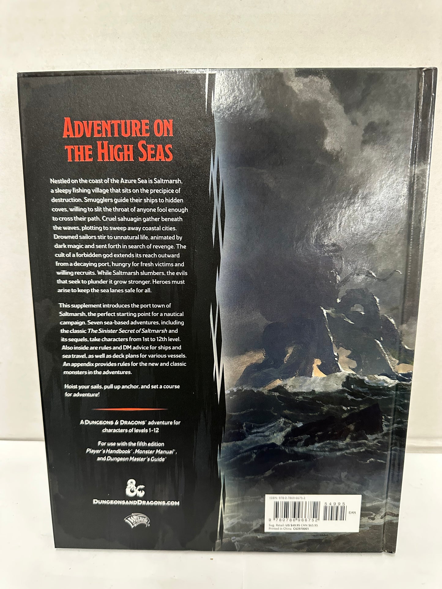 Dungeons & Dragons: Ghosts of Saltmarsh Hardcover Book