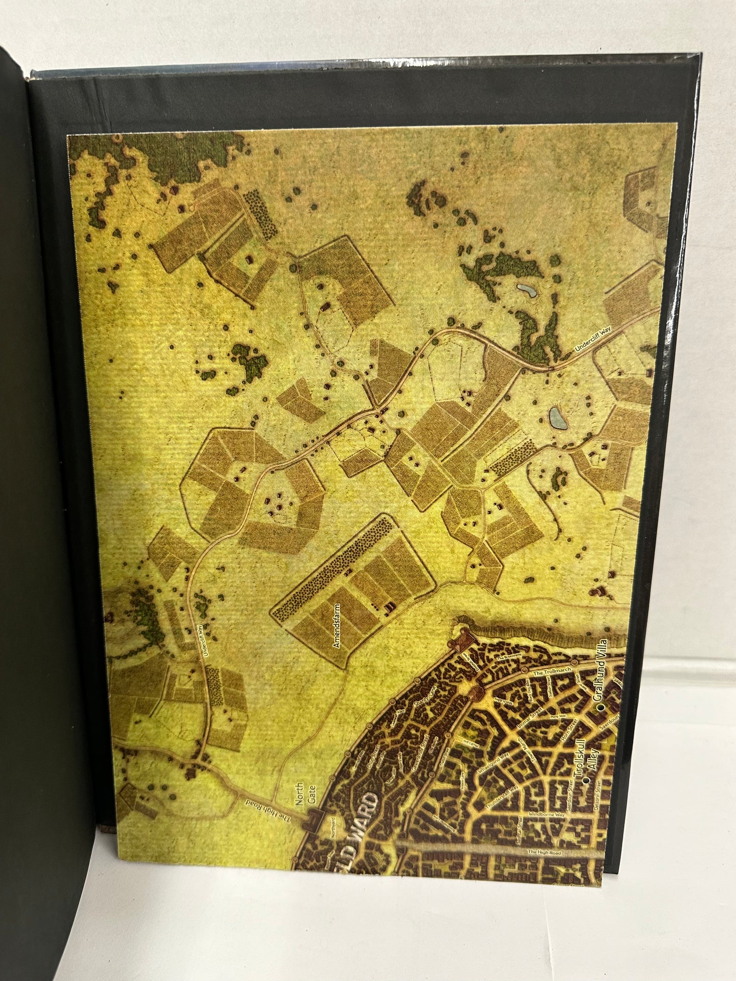 Dungeons & Dragons Waterdeep Dragon Heist Hardcover 2018 w/Map