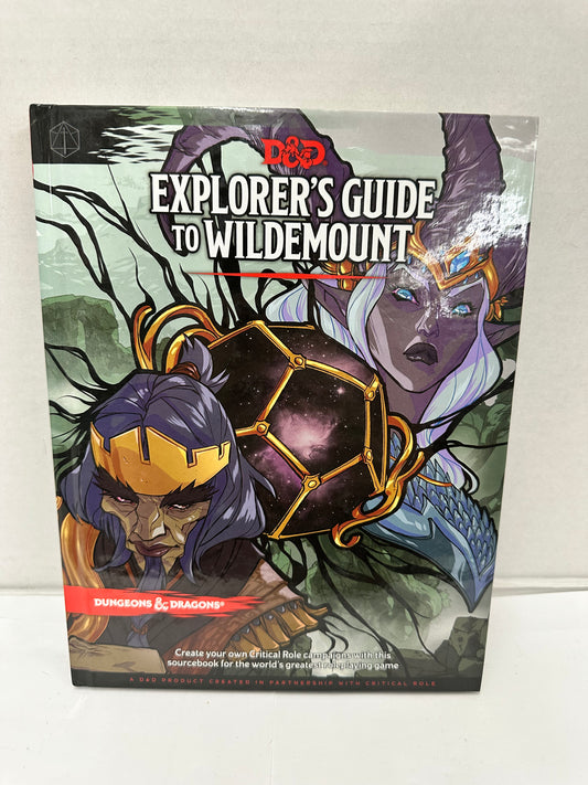 D&D Explorer's Guide to Wildemount 2020 Hardcover Critical Role - With Map!