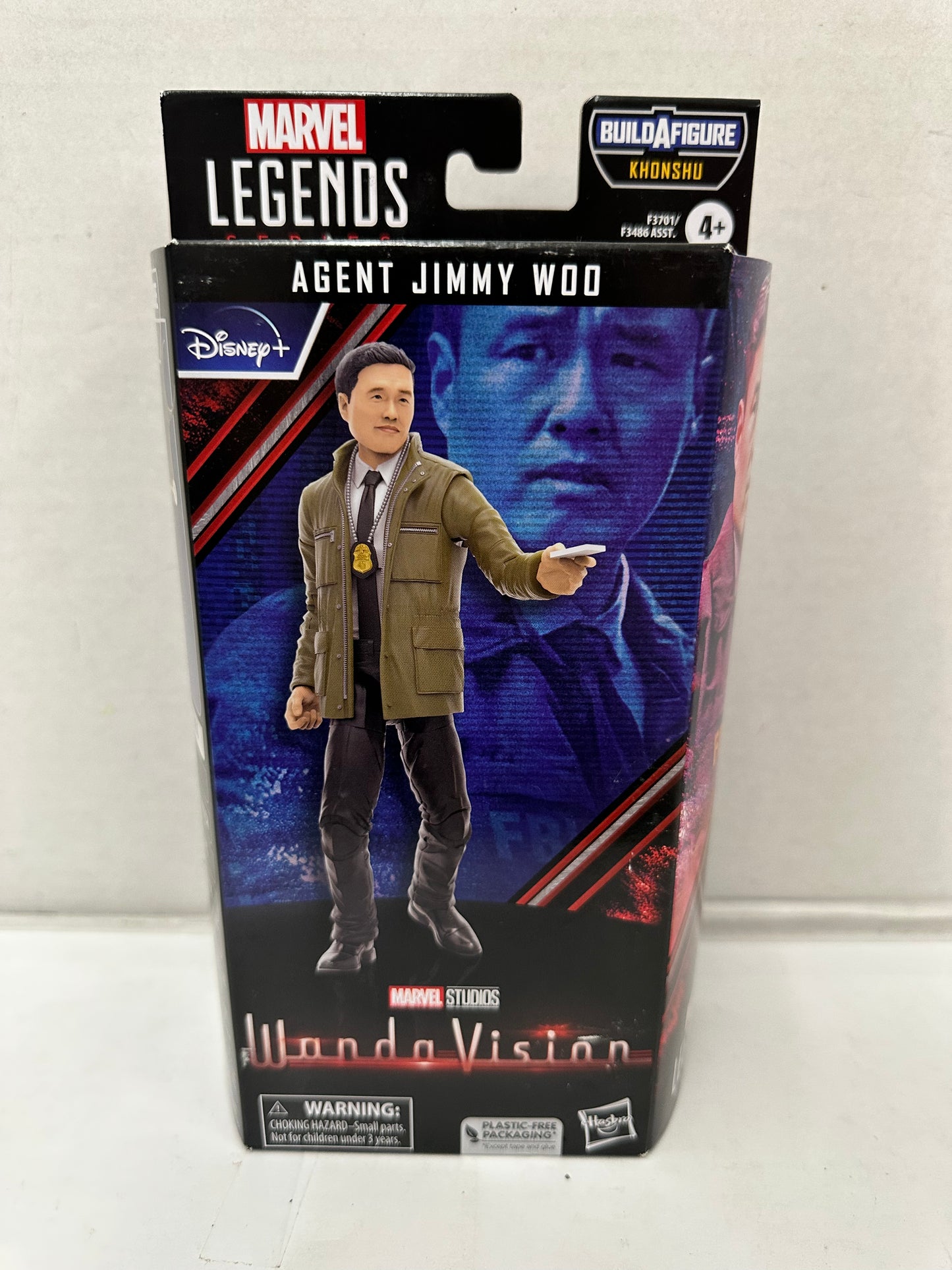Marvel Legends Series MCU Disney Plus Wandavision Agent Jimmy Woo