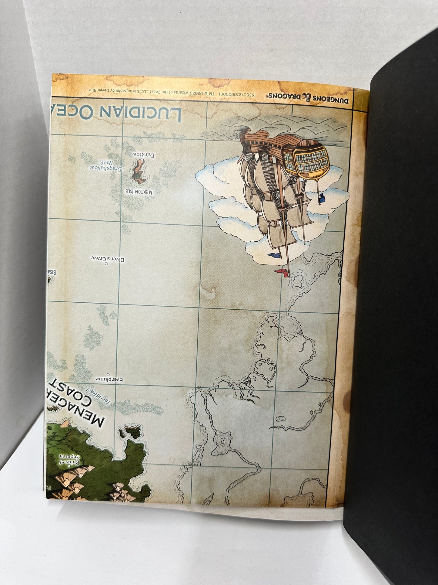 D&D Explorer's Guide to Wildemount 2020 Hardcover Critical Role - With Map!
