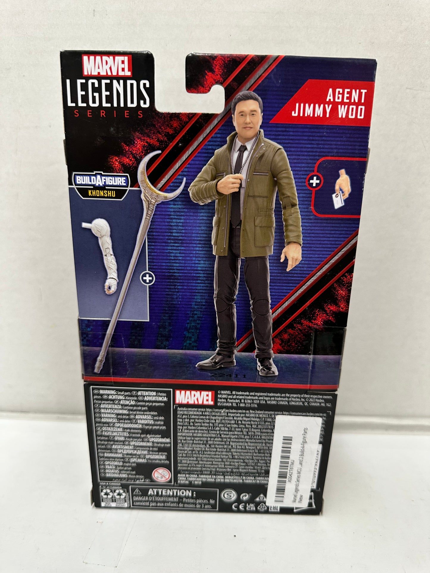 Marvel Legends Series MCU Disney Plus Wandavision Agent Jimmy Woo