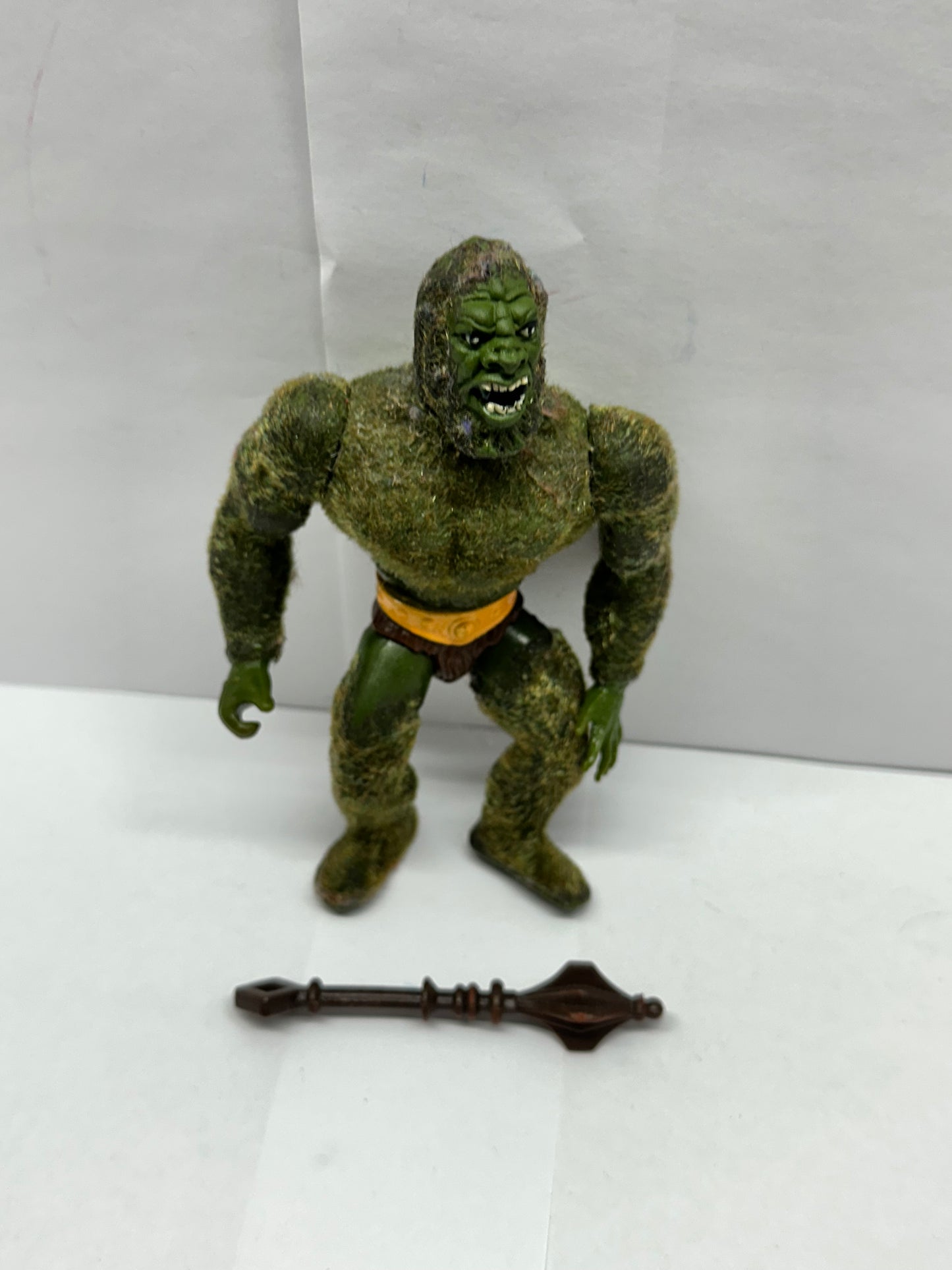 Vintage Moss Man Motu Masters Of The Universe He-Man Action Figure Complete #1