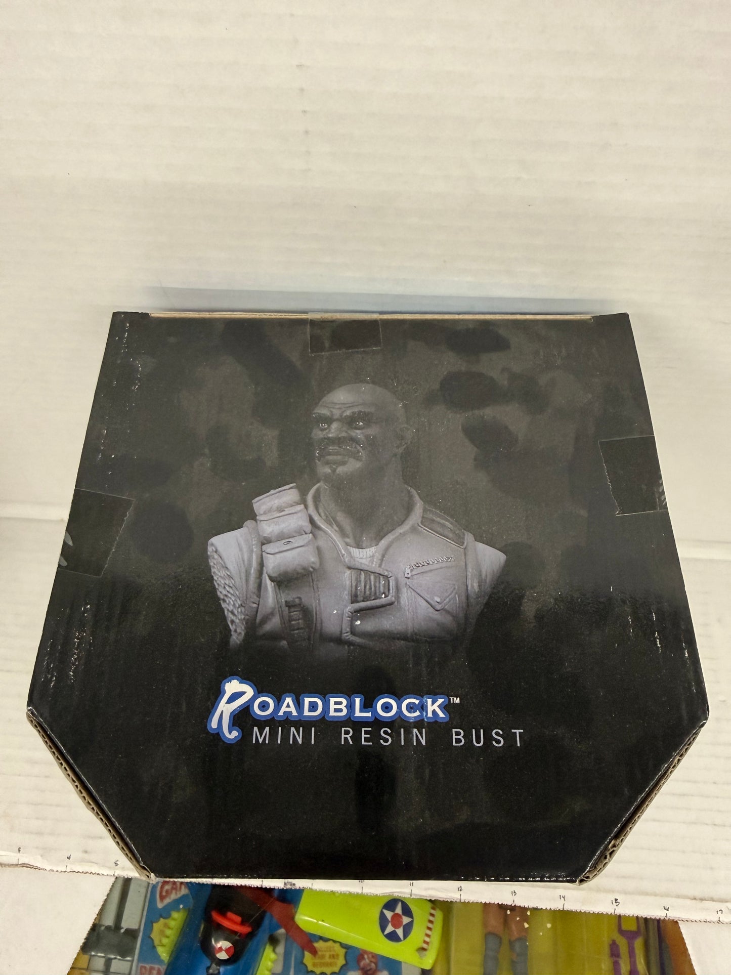 Roadblock Mini Resin Bust Figure GI Joe by Palisades NIB New