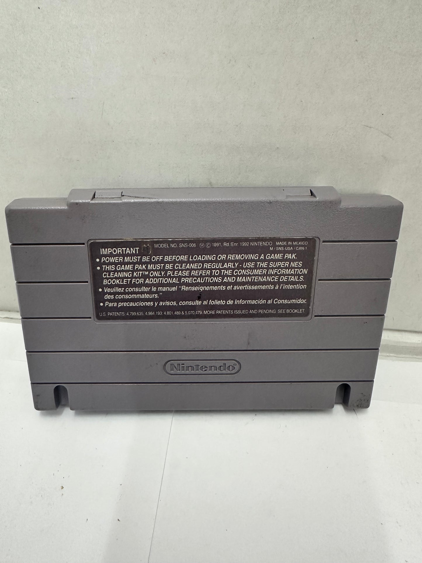NBA Jam Tournament Edition SNES Tested Working
